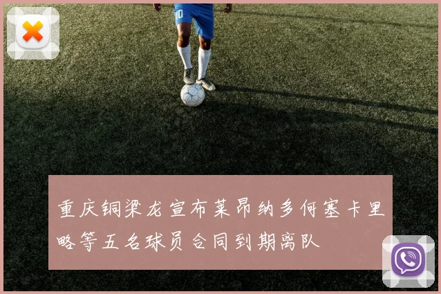 重庆铜梁龙宣布莱昂纳多何塞卡里略等五名球员合同到期离队